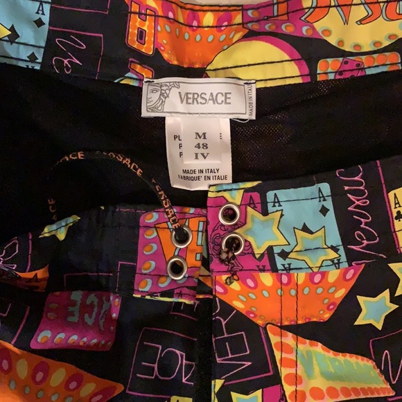 - NWOT Versace Swim Trunks- Mens - Picture 3 of 8